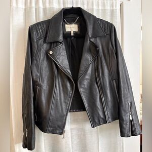 BCBGeneration Black Leather Jacket
